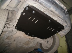 Защита Alfeco для картера Subaru Impreza II GD, GG правый руль 2000-2007